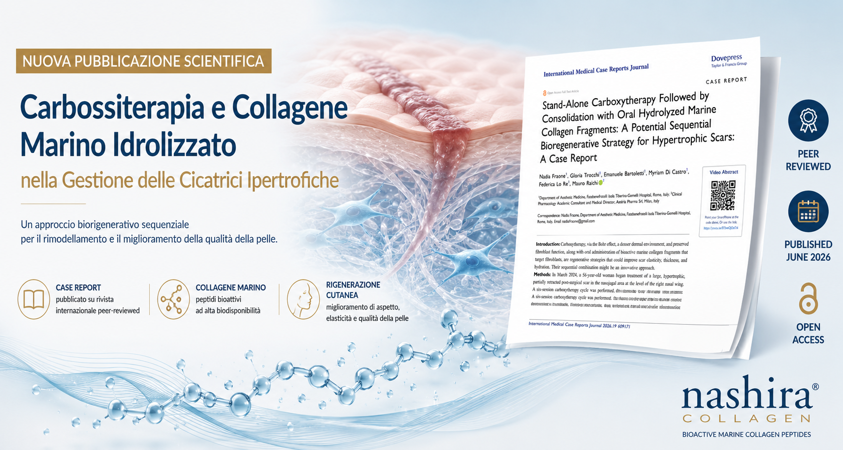 Nuova pubblicazione scientifica: un approccio bioregenerativo sequenziale per il trattamento delle cicatrici ipertrofiche